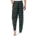 thumbnail image 3 of Fruit of the Loom Men's Matte Fleece Holiday Print Pajama Pants, Sizes S-5XL, 3 of 10