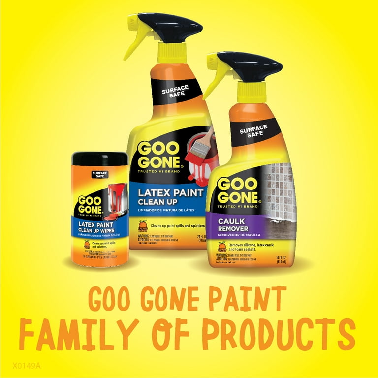Removing Spray Paint with Goo Gone Graffiti Remover 