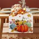 thumbnail image 1 of 13x72 Inch Fall Table Runner Thanksgiving Harvests Table Runner Autumns Pumpkin Maple Leaf Runners For Home Kitchen Dining Party Decoration, 1 of 6