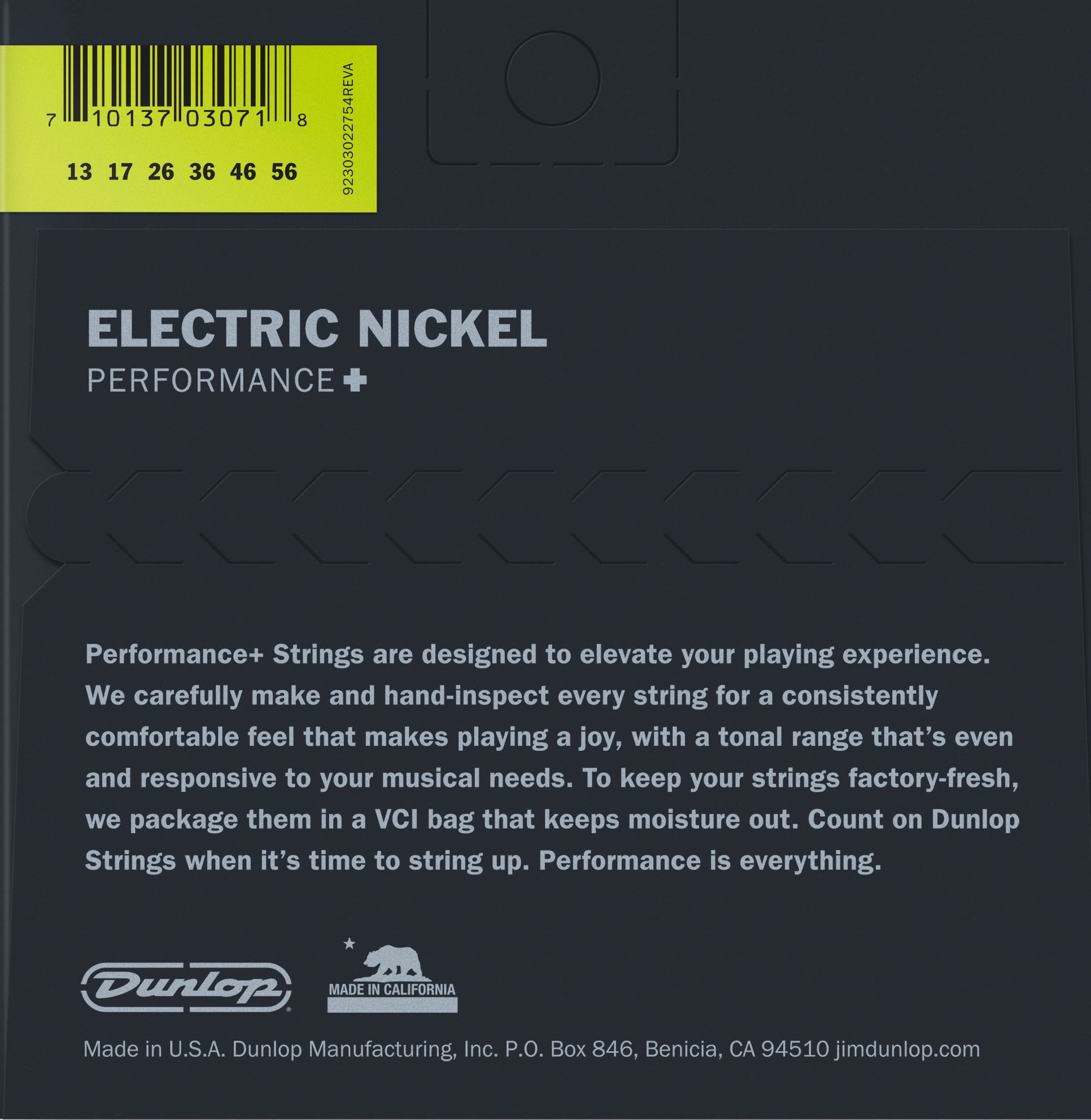 Dunlop Guitar Strings 2-Sets Electric Nickel 13-56