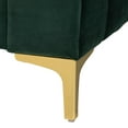 thumbnail image 5 of Baxton Studio Oksana Emerald Green Velvet and Gold Metal Full Daybed, 5 of 10
