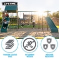 thumbnail image 4 of Lifetime Big Stuff ® Deluxe Swing Set, Earthtone (91080), 4 of 15