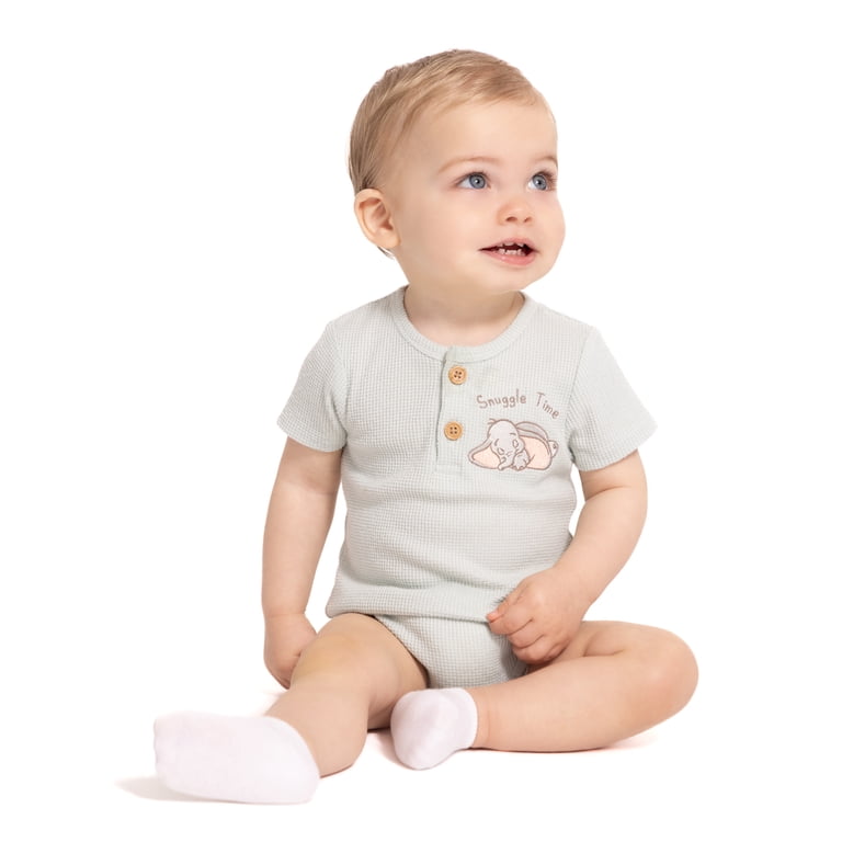 Disney Baby Wishes + Dreams Bodysuits, 3-Pack photo 2