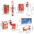 thumbnail image 2 of Santa Climbing Ladder Toy Electric Claus Plush Doll Toy For Christmas Tree Ornament Kids Gift, 2 of 12