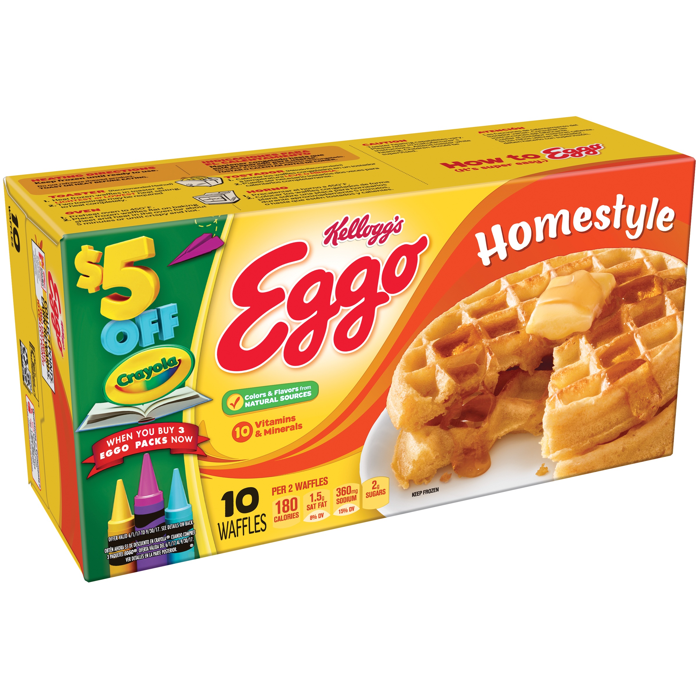 Eggo Homestyle Waffles Recipe Blog Dandk