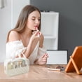 thumbnail image 1 of Lisbinx Sac Cosmétique Multifonctionnel Transparent Sac de Rangement Portable pour Voyage Accessible Rapide et Facile à Utiliser pour un Rangement Facile et des Offres de Voyage, 1 of 6