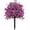 Purple, variant on Simulated Outdoor Violet Flowers with Ground Nails, UV Resistant Outdoor Faux Flowers, Year-Round Blooming Garden Decoration, No Watering Required Floral Decor for Front Yard, Porch, Walkway