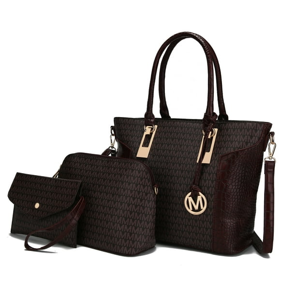 MKF - MKF Collection Shonda 3PC Tote with Cosmetic Pouch & Wristlet by ...