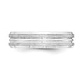 thumbnail image 3 of Designer Sterling Silver Ss 6Mm Brushed Fancy Band Size 10 (Width=6.00) Made In United States -Jewelry By Sweet Pea Creations, 3 of 4