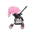 thumbnail image 3 of Carriola Para Bebé Prinsel Golf Lx Plegable Y Reclinable Rosa, 3 of 5