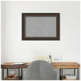 thumbnail image 7 of Amanti Art Cyprus Walnut Framed Magnetic Board 29 x 21 in., 7 of 7