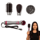 thumbnail image 1 of Secadora Cepillo de Aire Caliente 4 en 1 para Cabello, Voluminizador, Alaciadora, Rizadora, Difusor, Tecnología Ionic, Estilizador Profesional, 1 of 8