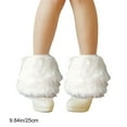 thumbnail image 3 of Elainilye LED Boot Covers White Soft Leg Warmers with Glow Effect for Holiday Outfits Christmas Parties and Winter Events, 3 of 6