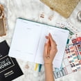 thumbnail image 2 of Clever Fox Planner Daily Premium Edition - Undated Luxurious Daily Planner with Hourly Schedule, Personal Organizer, Productivity & Goal Journal, Start Anytime, A5-sized, Lasts 6 Months - Viridian, 2 of 7