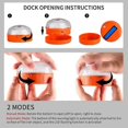 thumbnail image 4 of Emergency Lamp V16 Emergency Light Standalone Led Warning Lights Usb Rechargeable W/Magnetic Base, Yellow White Road Fault Warning Light Used For Car, 4 of 5