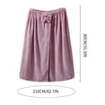 thumbnail image 3 of HongHeng Set of 2 Womens Wrap Towel with Hair Towel Bath Towel Wrap Shower Dress Towel Spa Wraps for Women's Bathrobe, 3 of 8