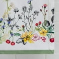 thumbnail image 2 of Maison d' Hermine Printemps 100% Cotton Table Runner for Party | Dinner | Holidays | Kitchen | Spring/Summer [Single Layer (14.5 Inch by 72 Inch)], 2 of 5