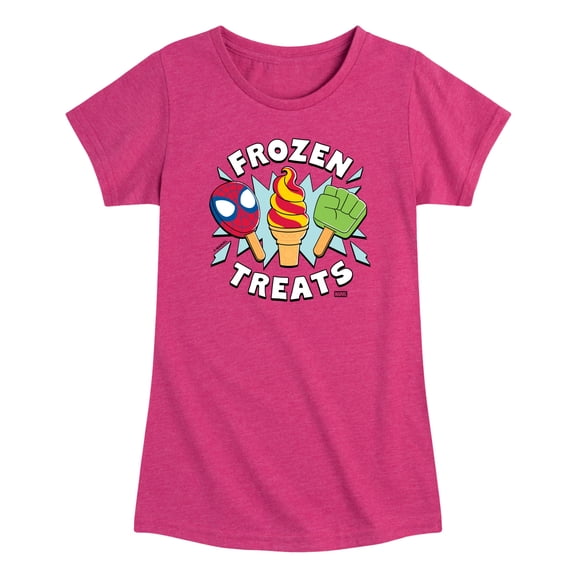 Marvel - Frozen Treats - Toddler Girls Short Sleeve T-Shirt
