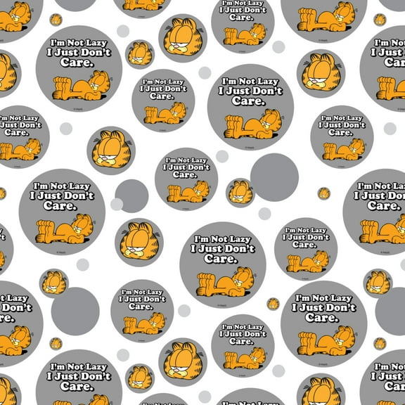 Garfield I'm Not Lazy Premium Gift Wrap Wrapping Paper Roll