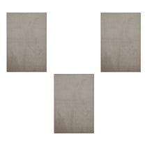 Furnish My Place Modern Plush Solid Assorted Color Rug - Pets and Kids Friendly Rug, Indoor/Outdoor Mat, Area Rugs Great for Kids, Pets, Event, Living Room, Made in USA, 2' x 3' Oval - Set of 5