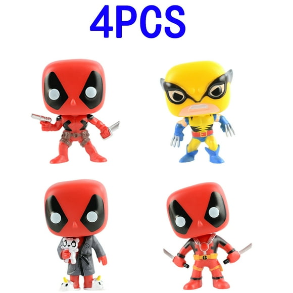 POP Deadpool Action Figure Deadpool 3 Deadpool Wolverine Action Figure Marvel Movie Characters Figure Toy Doll Model Kid Gifts ZR