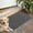 Dark Blue Bigfoot, variant on Brown Bigfoot and Tree Pattern Door Rugs,Washable Non Slip Door Mats Indoor,Decorative Door Mats,Entry Mat Indoor for Entrance,Bedroom,Kitchen,Bathroom,16"x24"