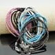 thumbnail image 2 of 25 Piezas de Cordón de material cuero Cordones para Joyas de Bricolaje Cuerdas con Cierres de Langosta Yinane Cuerda de la pulsera hecha a mano de DIY, 2 of 8