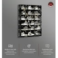 thumbnail image 2 of Black And White Sneaker Collection Canvas Wall Art by Notoriart, Gallery Wrapped, 10" x 15", 2 of 7