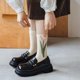 thumbnail image 4 of Calcetines para niños, calcetines para otoño e invierno, calcetines para niños, calcetines apilados, serie de flores, tubos largos en primavera y verano (4 pares), 4 of 5