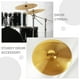 thumbnail image 3 of FUTUREORYY Cymbal Dorado Para De Batería Con Estructura Segura Y Elegante Metálico, 3 of 6
