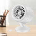 thumbnail image 3 of Ventilador de Escritorio Macarena Personal Portátil USB Blanco, 3 of 8