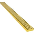 thumbnail image 1 of Lauxes 60-inch Linear Shower Drain - Matt Gold Linear Shower Drain - Rustproofed shower drain - ALUMINIUM Linear shower drain, 1 of 1