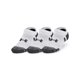 thumbnail image 1 of Medias Under Armour Performance Cotton sin Mostrar Paquete de 3 Blancas, 1 of 4