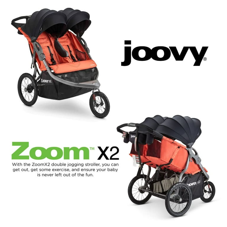 Joovy zoom x2 twin jogger 2025