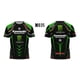 thumbnail image 2 of Camisetas de manga corta con cuello redondo para deportes al aire libre del equipo de carreras Yamaha Kawasaki para hombres y mujeres Tejido avanzado Cómodo y transpirable, 2 of 5