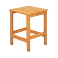 thumbnail image 6 of WestinTrends Malibu 3-Pieces Outdoor Table Set, Includes 1 Coffee Table and 2 Side Table, All Weather Poly Lumber Adirondack Patio Furniture Set, Orange, 6 of 10