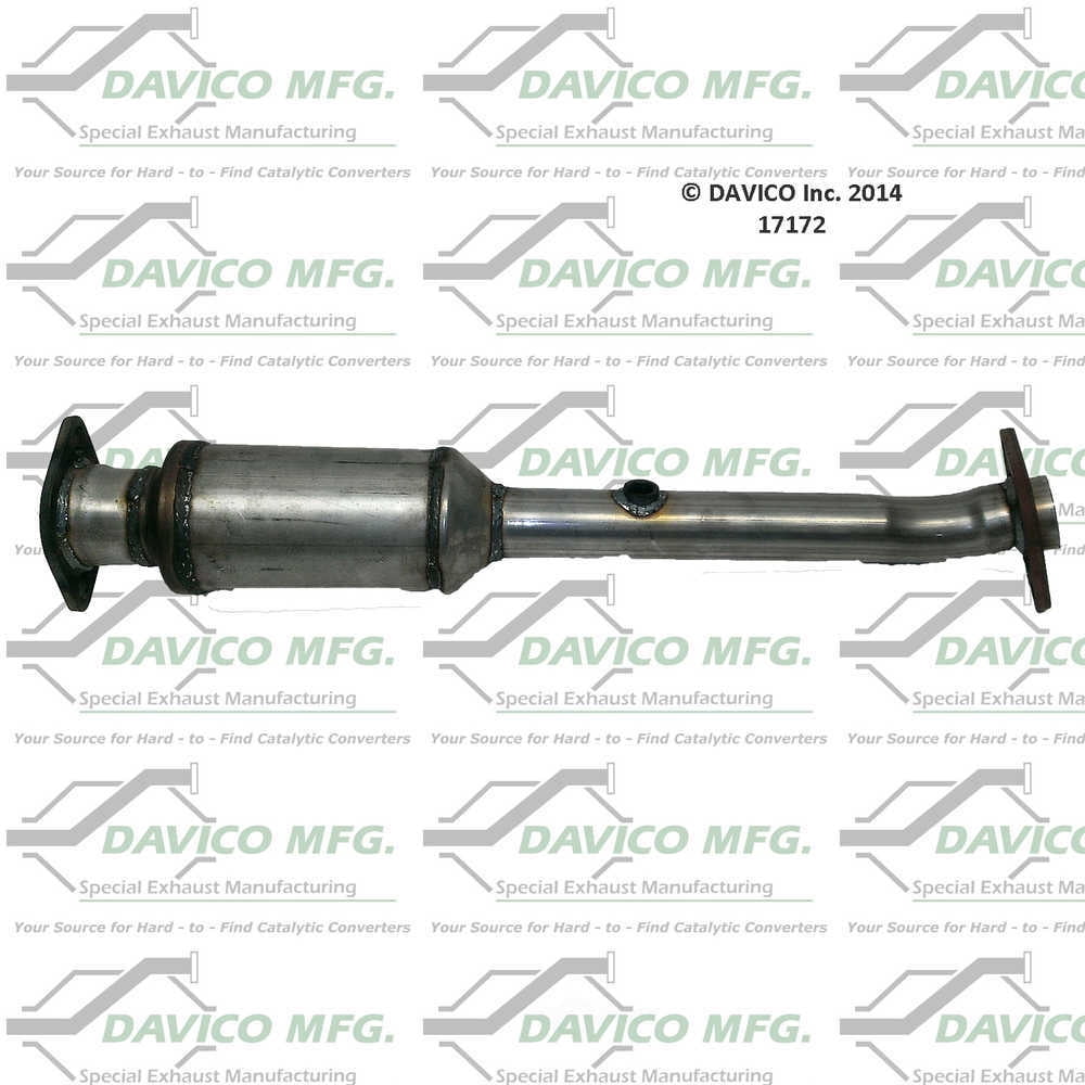 Davico Mfg Catalytic Converter P/N:17172 Fits select: 2005-2014 NISSAN FRONTIER, 2005-2010 NISSAN PATHFINDER