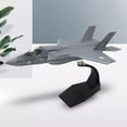 thumbnail image 4 of Alloy 1/72 Scale F-35B Fighter High Simulation with Stand Aviation Plane Model for Desktop Home Decor Souvenir Ornaments, 4 of 8