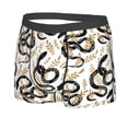 thumbnail image 5 of Goofa Snake Printed Men's Boxer Briefs Underwear, Moisture-Wicking Underwear, Trunk,Soft and Breathable Cotton Underwear-Small, 5 of 9