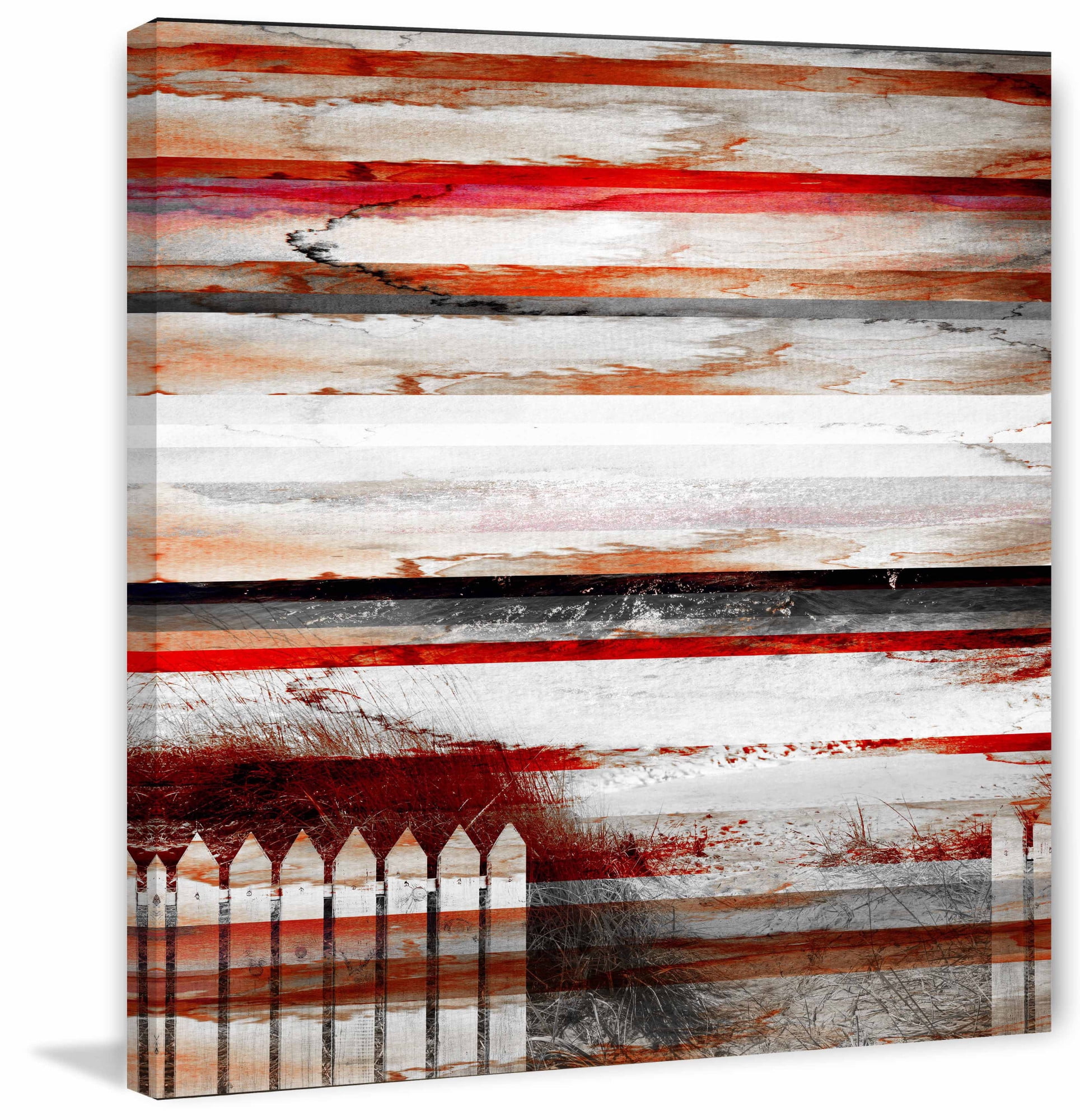 Parvez Taj "Picket Fence" Print on Canvas