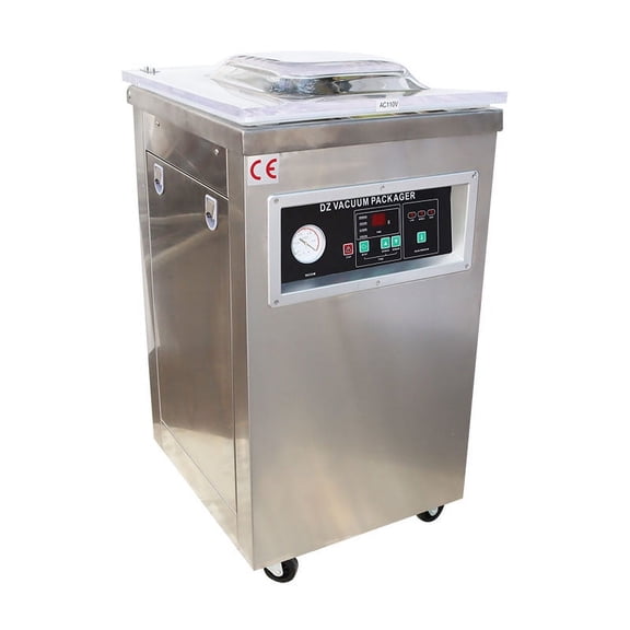 PreAsion DZ-400 Vacuum Packaging Machine Single Chamber Meat Aquatic Products Vegetables Sealing