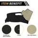 thumbnail image 5 of Cubierta de tablero Unique Bargains para Chevrolet S10 1998-2004, alfombra de sombra del tablero antideslizante, 5 of 6