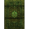 thumbnail image 1 of Ahgly Company Indoor Rectangle Persian Green Traditional Area Rugs, 7' x 9', 1 of 1