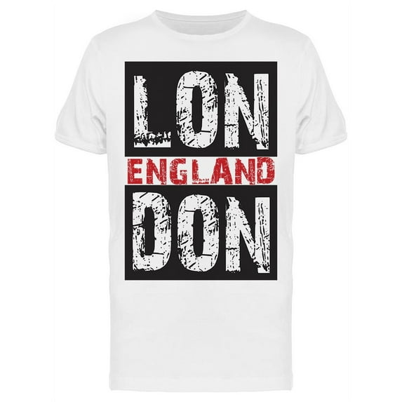 London England Urban T-Shirt Men -Image by Shutterstock, Male Medium