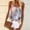 Purple, variant on Crew Neck Womens Tank Tops Camisole Tie Dye Sexy Loose Standard Straps White Womens Spring Tops