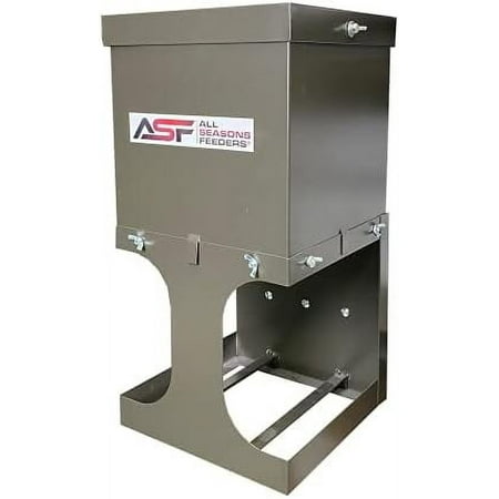 ASF All Seasons Feeders - EZ Block Deer Wildlife and Farm Animal Feeder - Holds Salt Mineral Wormer & Other Standard Feed Supplement Blocks