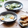 thumbnail image 4 of GreenPan Chatham Healthy Ceramic Nonstick 8" and 10" Open Skillet Fry Pan Set, Gray, 4 of 12