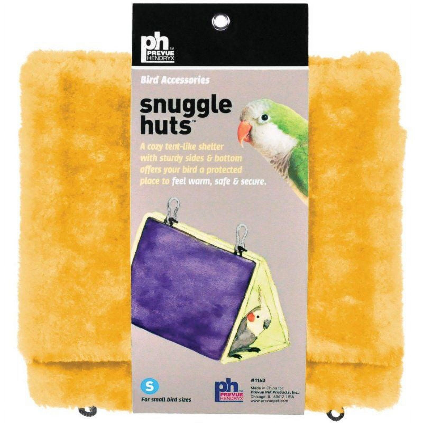 Prevue Snuggle Hut [Bird, Nesting Equipment] Small - 7"L x 4.25"W x 8.25"H - (Assorted Colors)