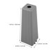 thumbnail image 2 of TABLZONE 2Ud Columna Para Enseñar A Perro Portátil Para Uso Interior Confiable, 2 of 8