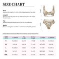 thumbnail image 6 of Daiia Cartoon Poodle Dog Women's Bikini Set Two Piece Swimsuit High Waisted Bikini Adjustable Straps Bikini Perfect for Beach, Pool, and Summer Vacation-Large, 6 of 9